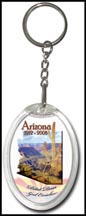 Arizona State Quarter Keychain