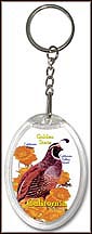 California State Quarter Keychain