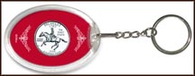 Delaware State Quarter Keychain