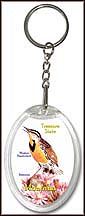 Montana State Quarter Keychain