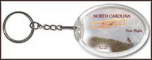 North Carolina State Quarter Keychain