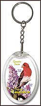 New Hampshire State Quarter Keychain