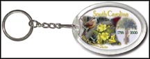 South Carolina State Quarter Keychain