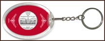 Utah State Quarter Keychain